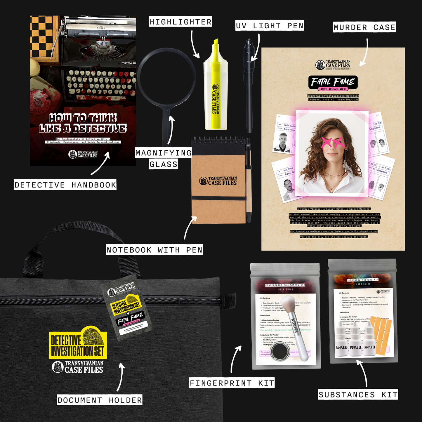 Fatal Fame + Detective Investigation Set